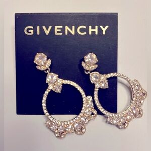 Givenchy pink and gold earrings. Perfect condition.
